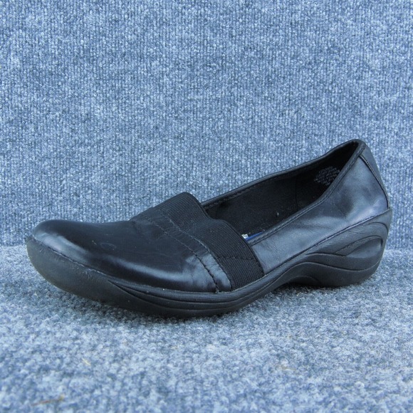 Easy Spirit Kandu Women Loafer Shoes Black Leather Slip On Size‎ 6.5 Medium - Picture 1 of 10